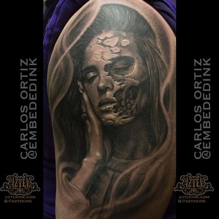 Tattoos - Lana Del Rey skull  - 132437